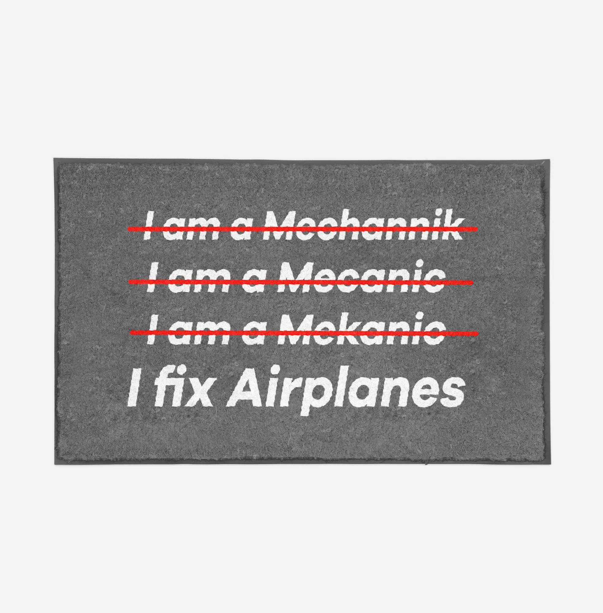 I Fix Airplanes Designed Door Mats