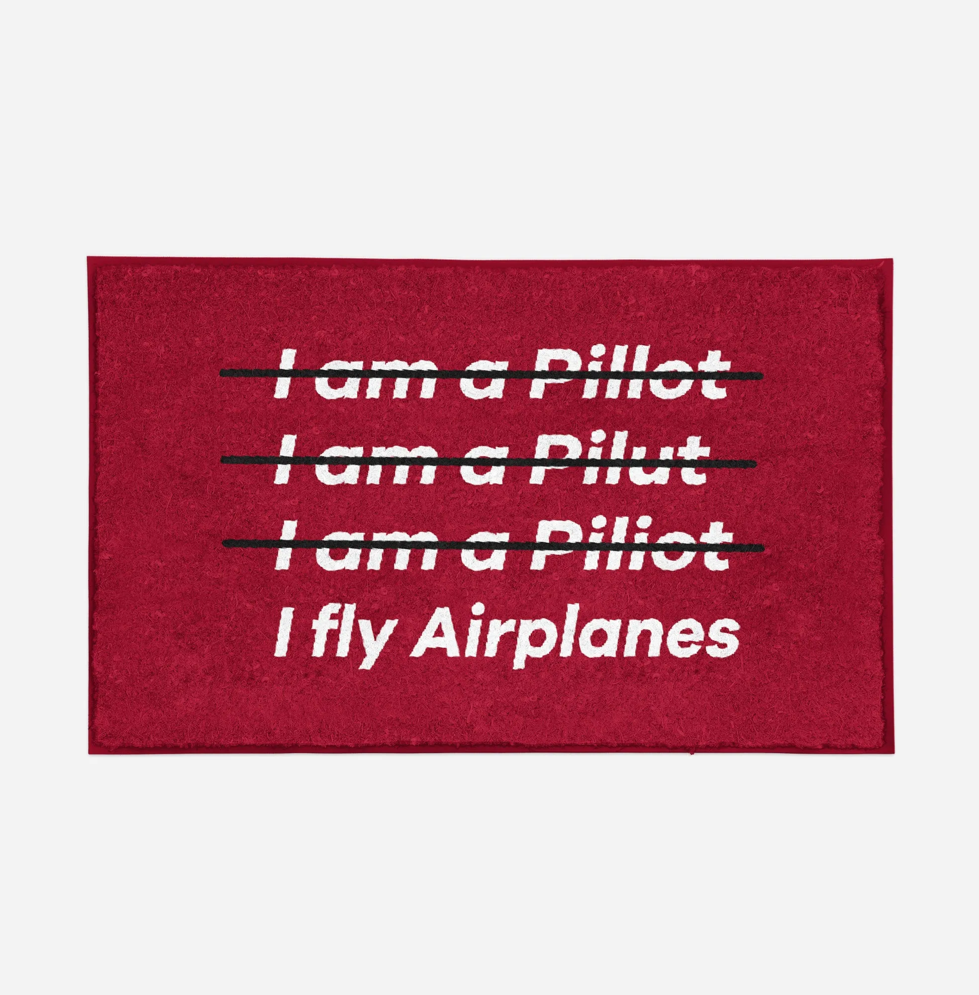I Fly Airplanes Designed Door Mats
