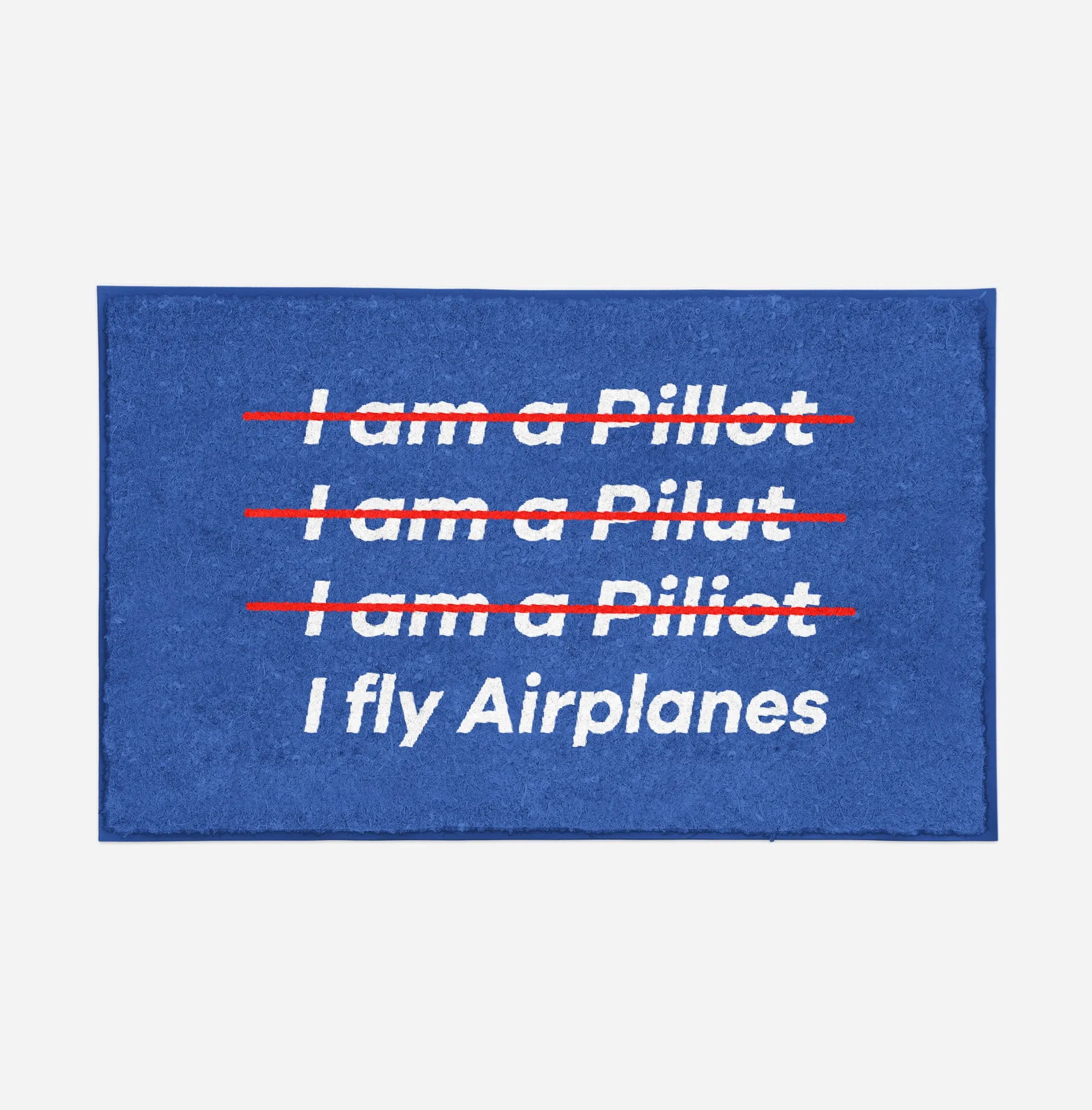 I Fly Airplanes Designed Door Mats