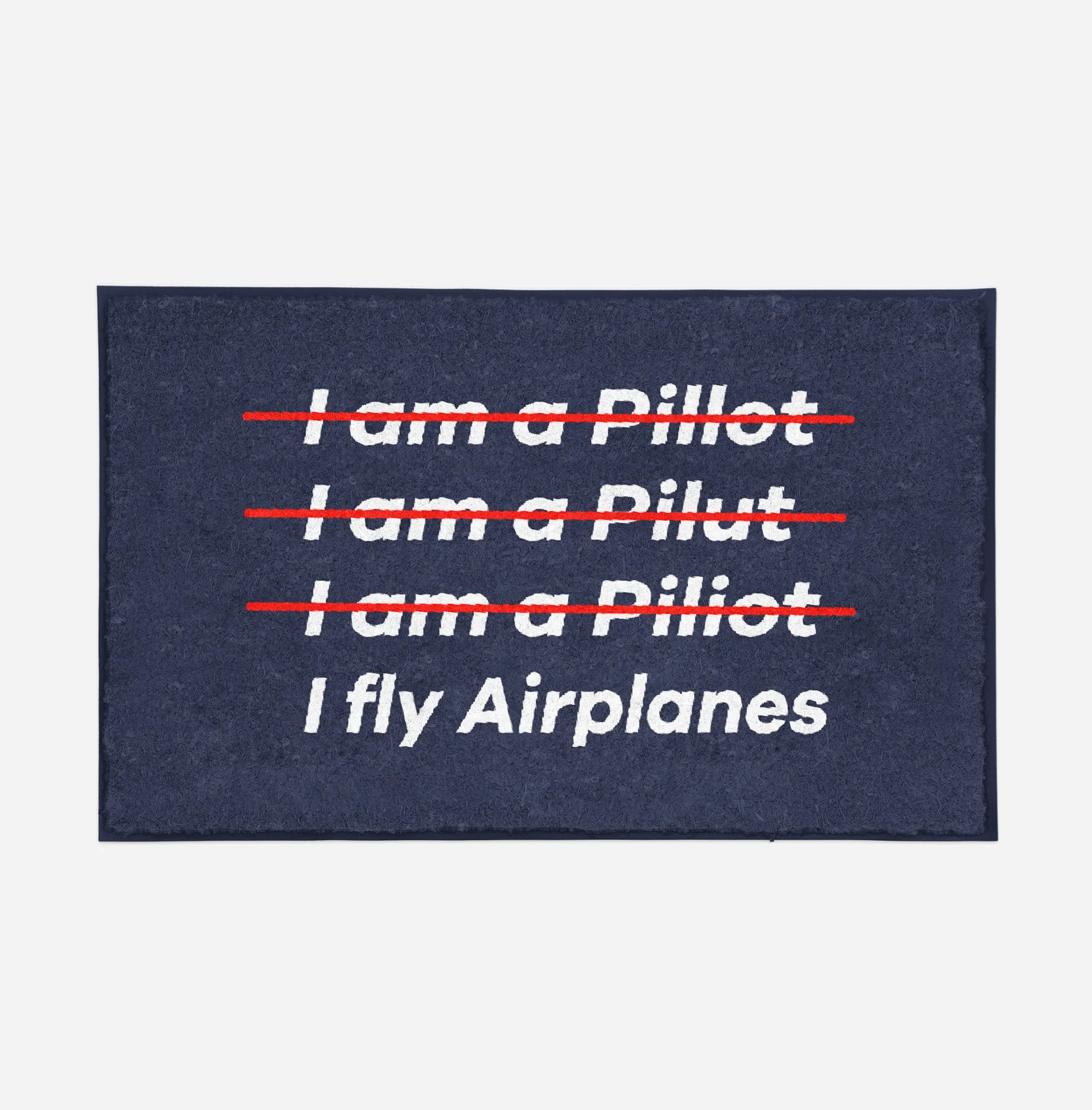 I Fly Airplanes Designed Door Mats