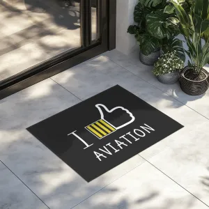 I Like Aviation Designed Door Mats door entrance rug