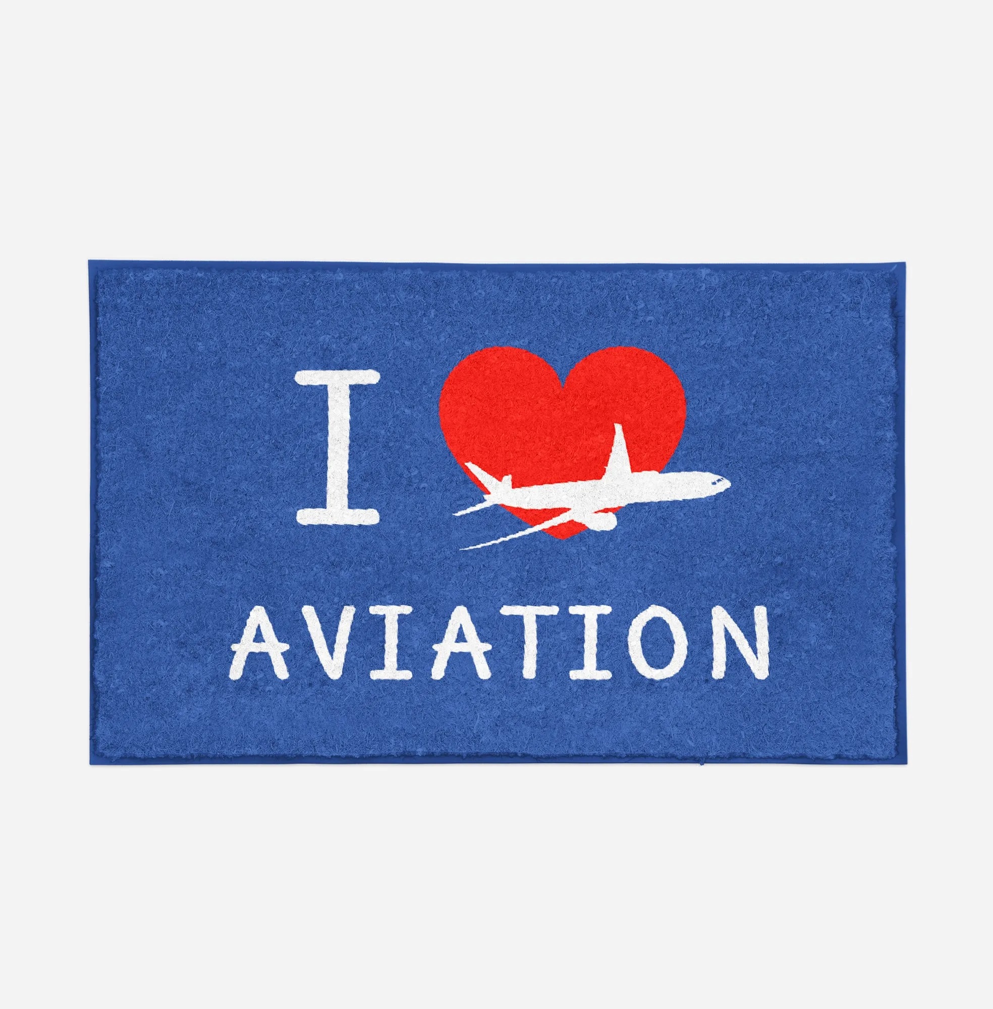 I Love Aviation Designed Door Mats