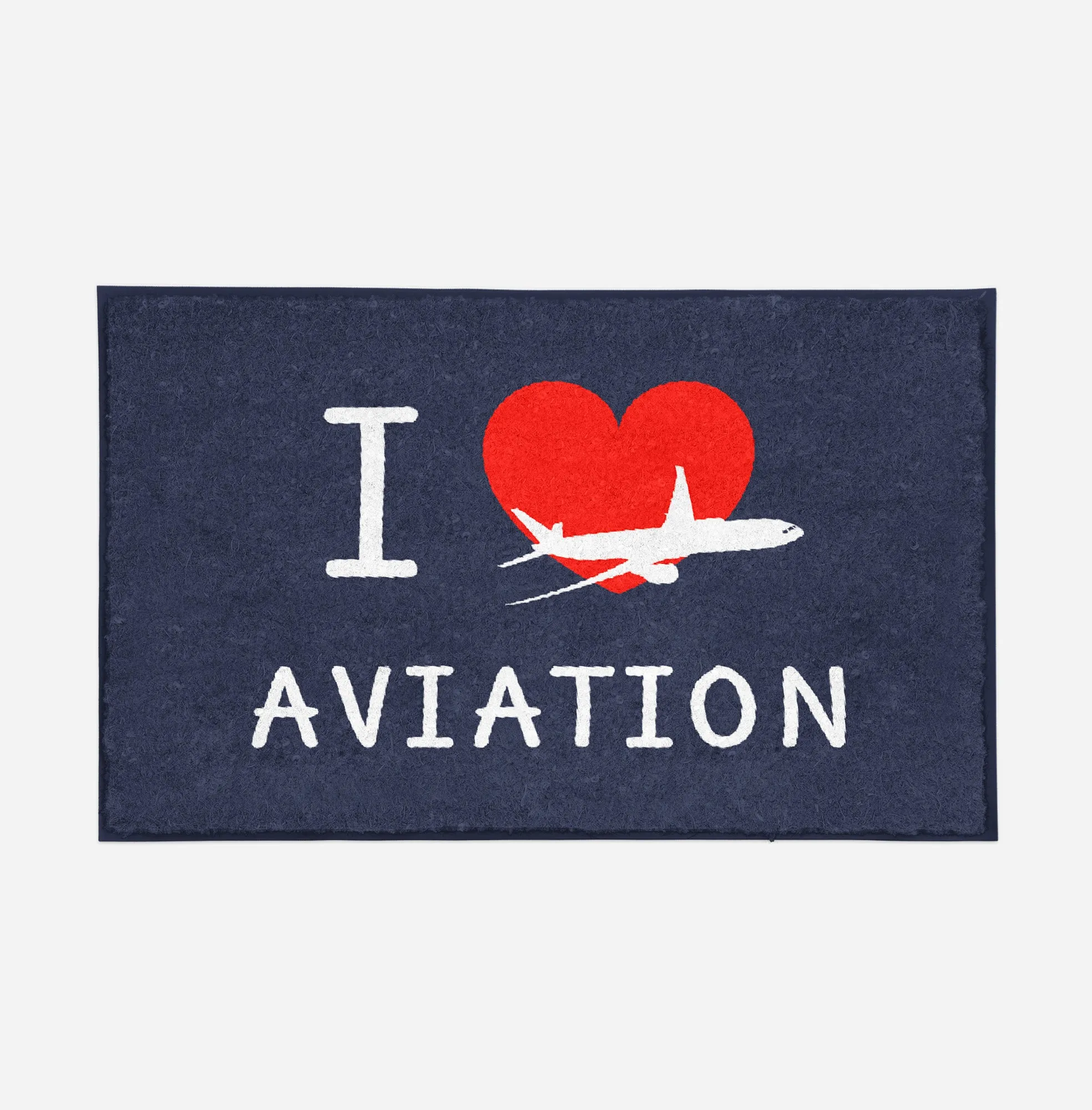 I Love Aviation Designed Door Mats