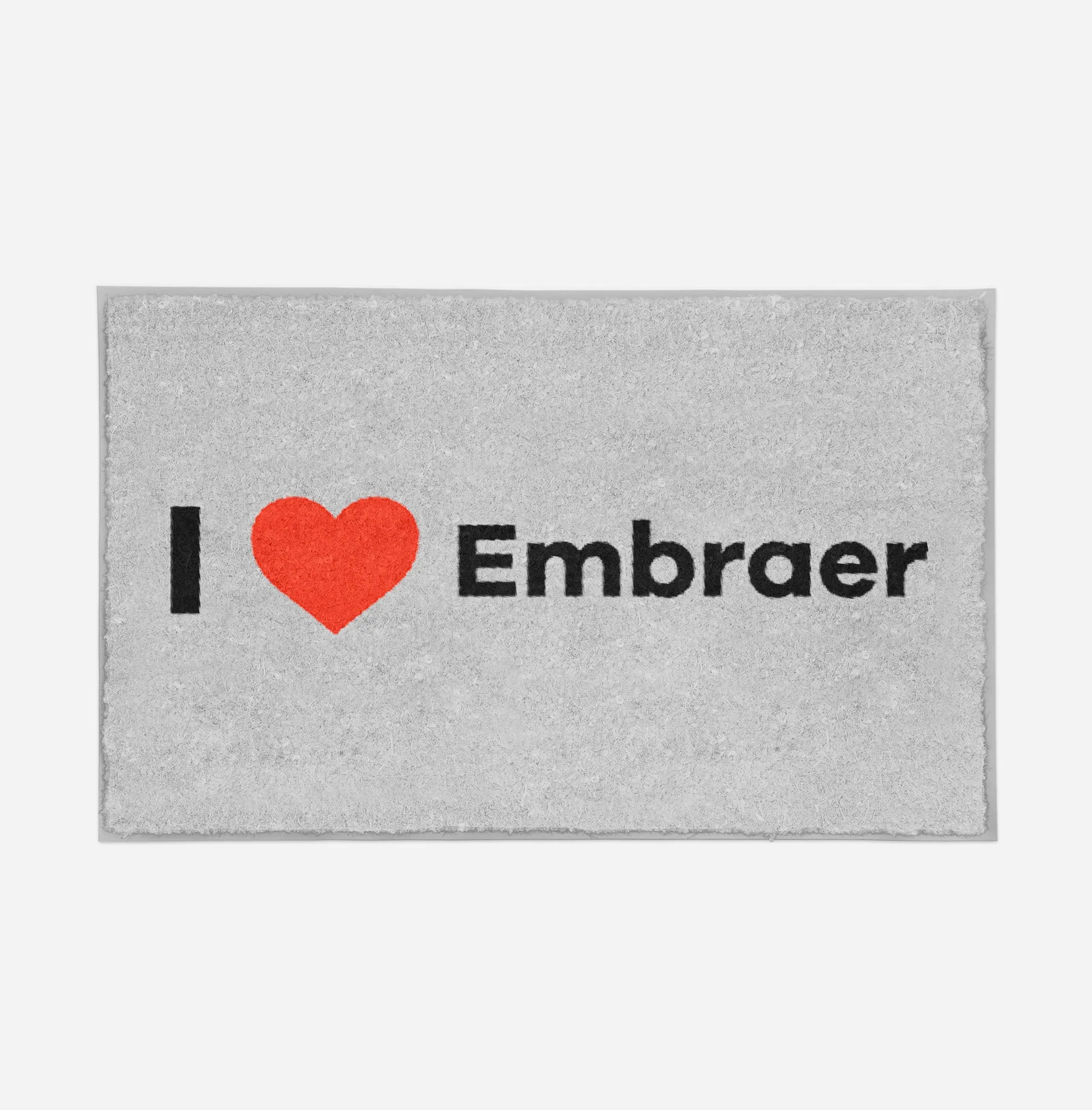 I Love Embraer Designed Door Mats