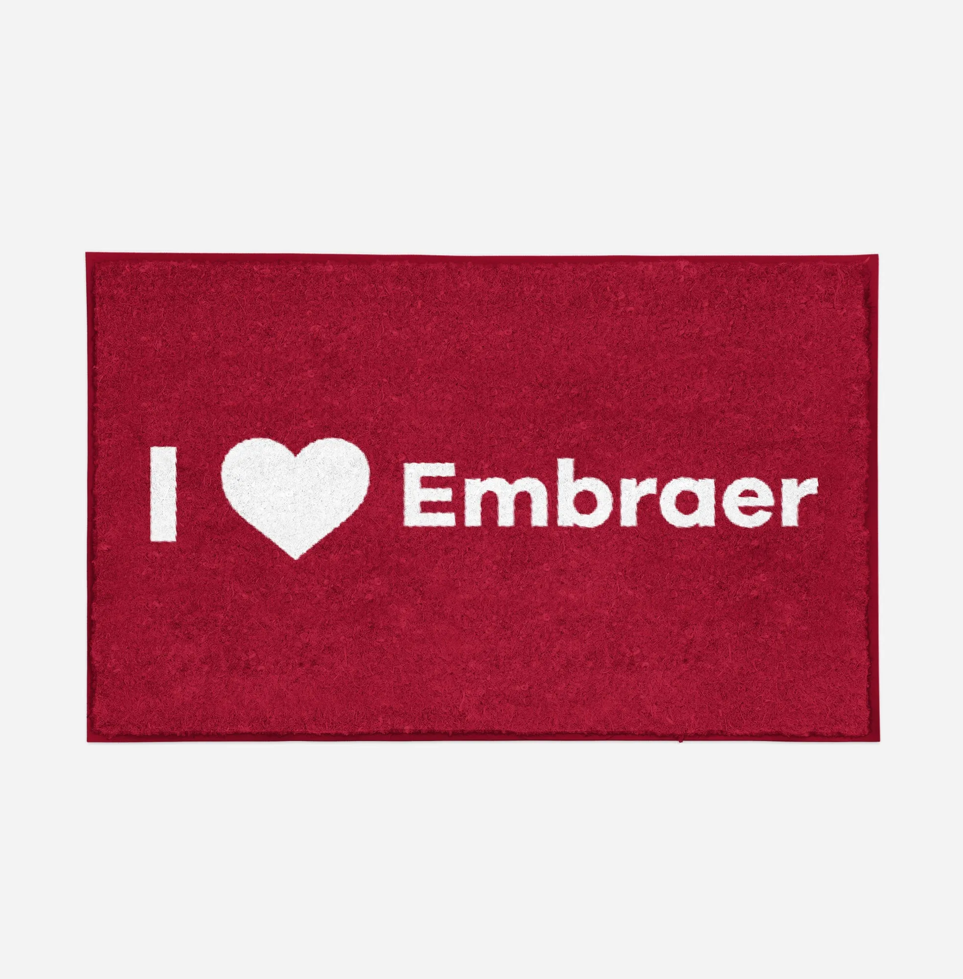 I Love Embraer Designed Door Mats