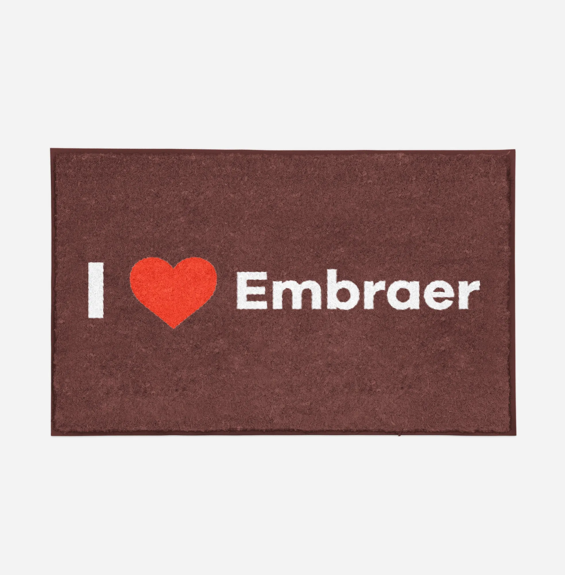 I Love Embraer Designed Door Mats