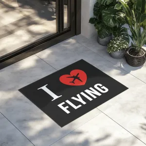 I Love Flying Designed Door Mats door entrance rug