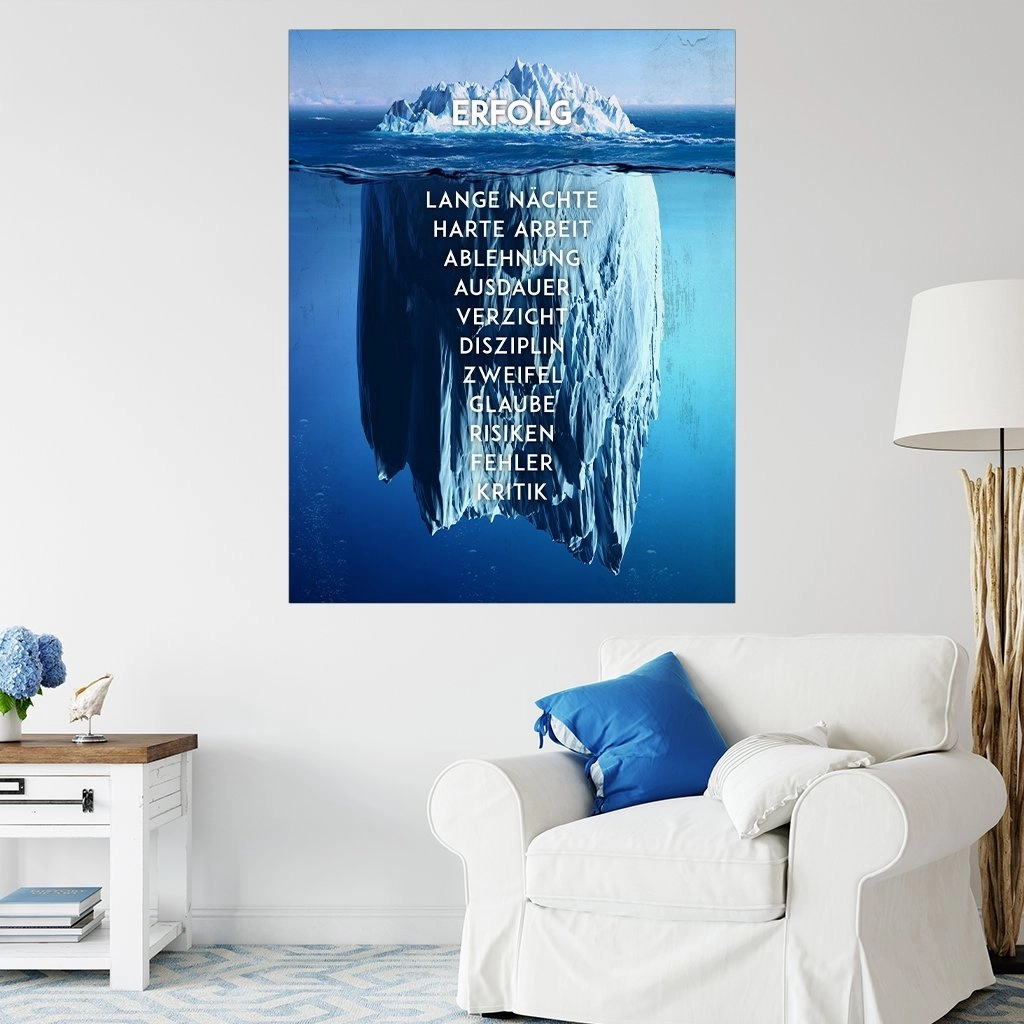 Iceberg of success