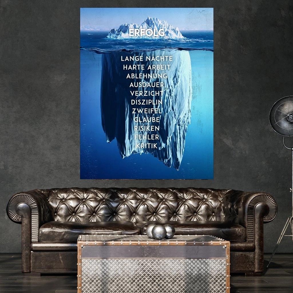 Iceberg of success