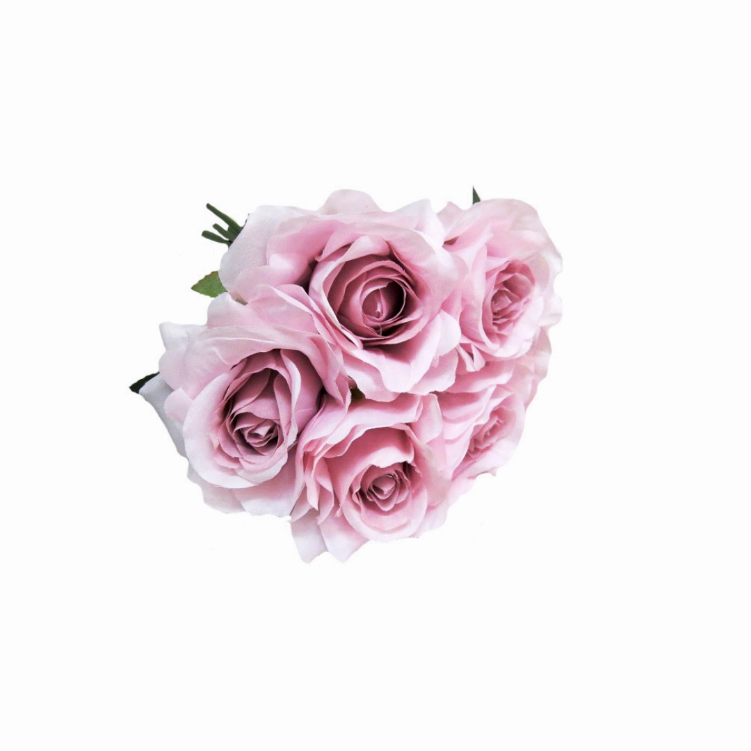 Iced lilac rose bunch