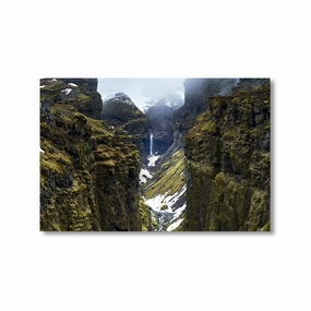 Iceland's Gorges by Nenad Jovic framed mural artwork