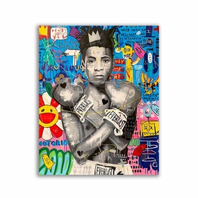 Icon framed mural artwork