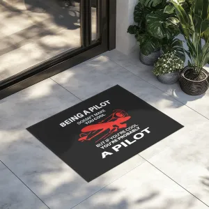 If You're Cool You're Probably a Pilot Designed Door Mats door entrance rug