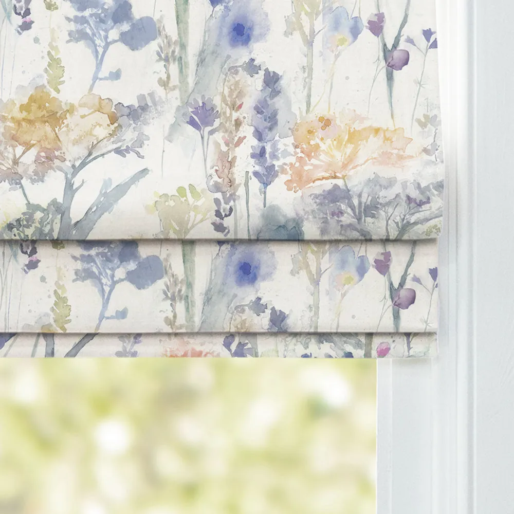 Ilinizas Printed Cotton Made to Measure Roman Blinds Clementine