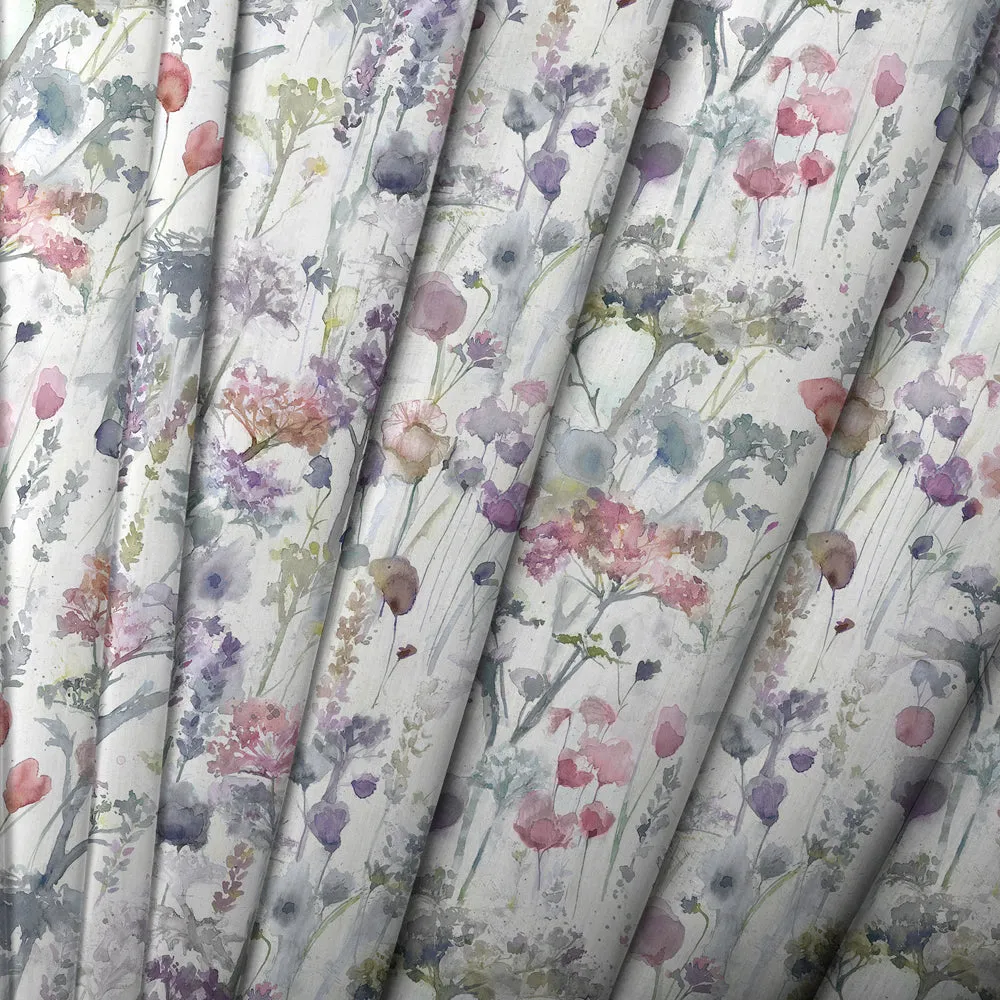 Ilinizas Printed Cotton Made to Measure Roman Blinds Coral