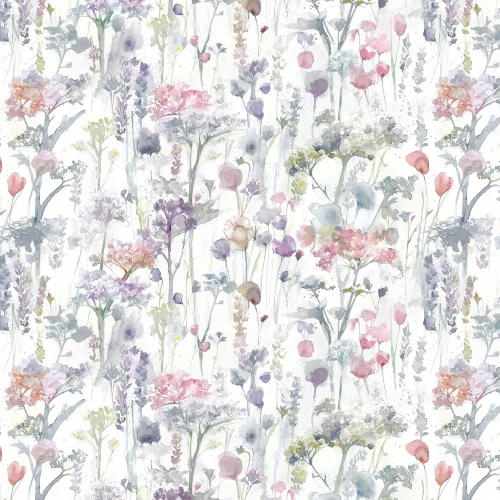 Ilinizas Printed Cotton Made to Measure Roman Blinds Coral