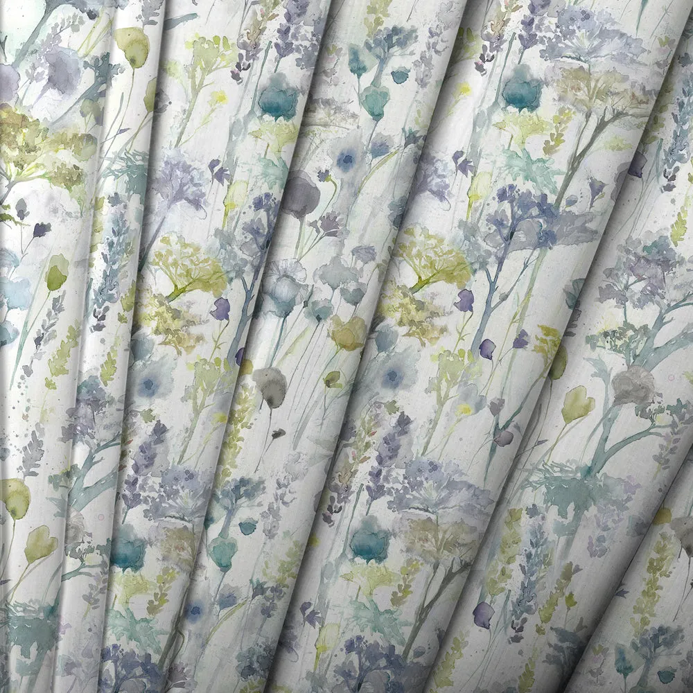 Ilinizas Printed Cotton Made to Measure Roman Blinds Lemon