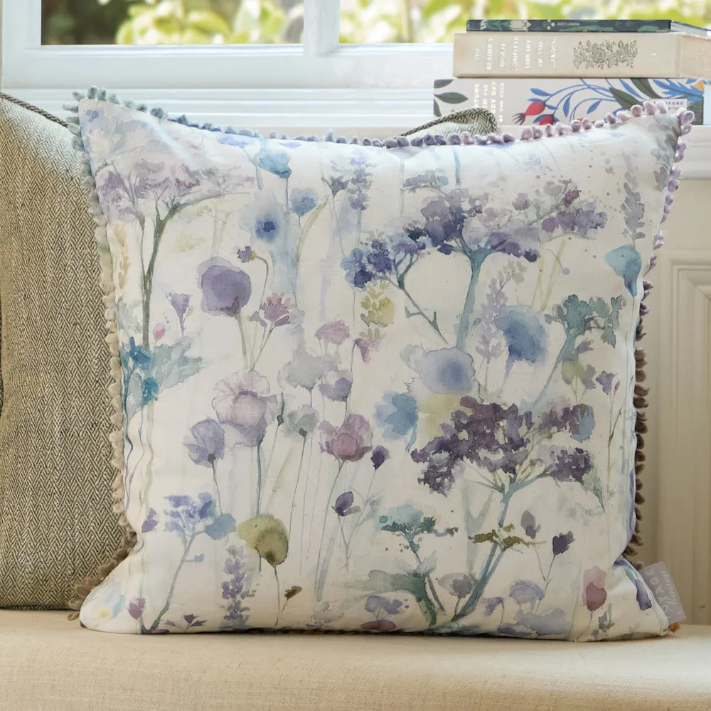 Ilinizas Printed Square Cushion Violet modern fashion rug  