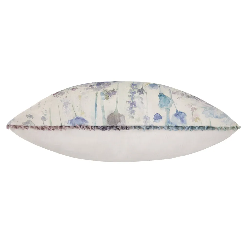 Ilinizas Printed Square Cushion Violet