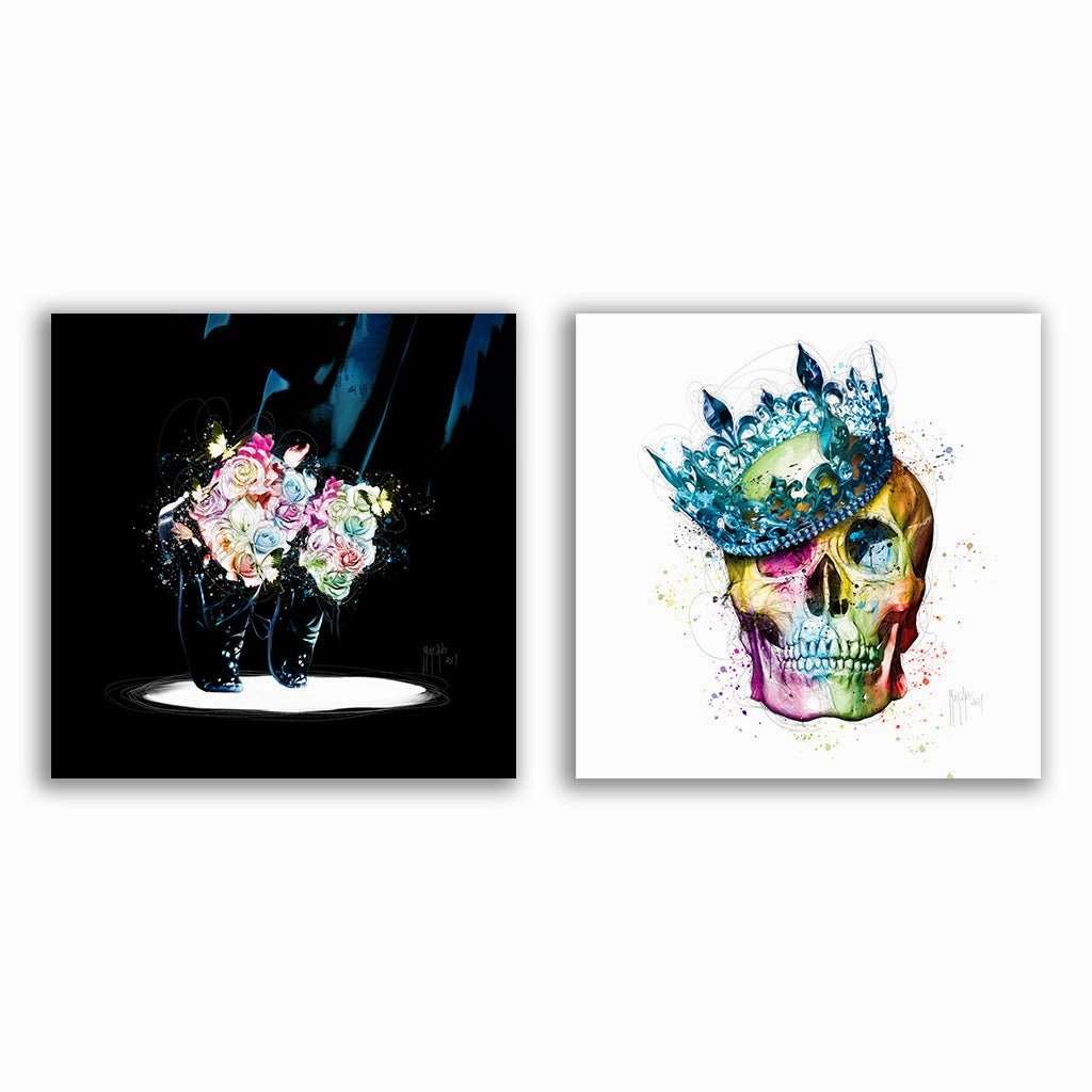 Immortal - Duo by Patrice Murciano framed mural artwork