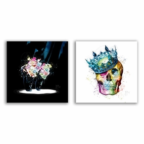 Immortal - Duo by Patrice Murciano framed mural artwork