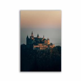 Imposing Castle by Philipp Pilz framed mural artwork