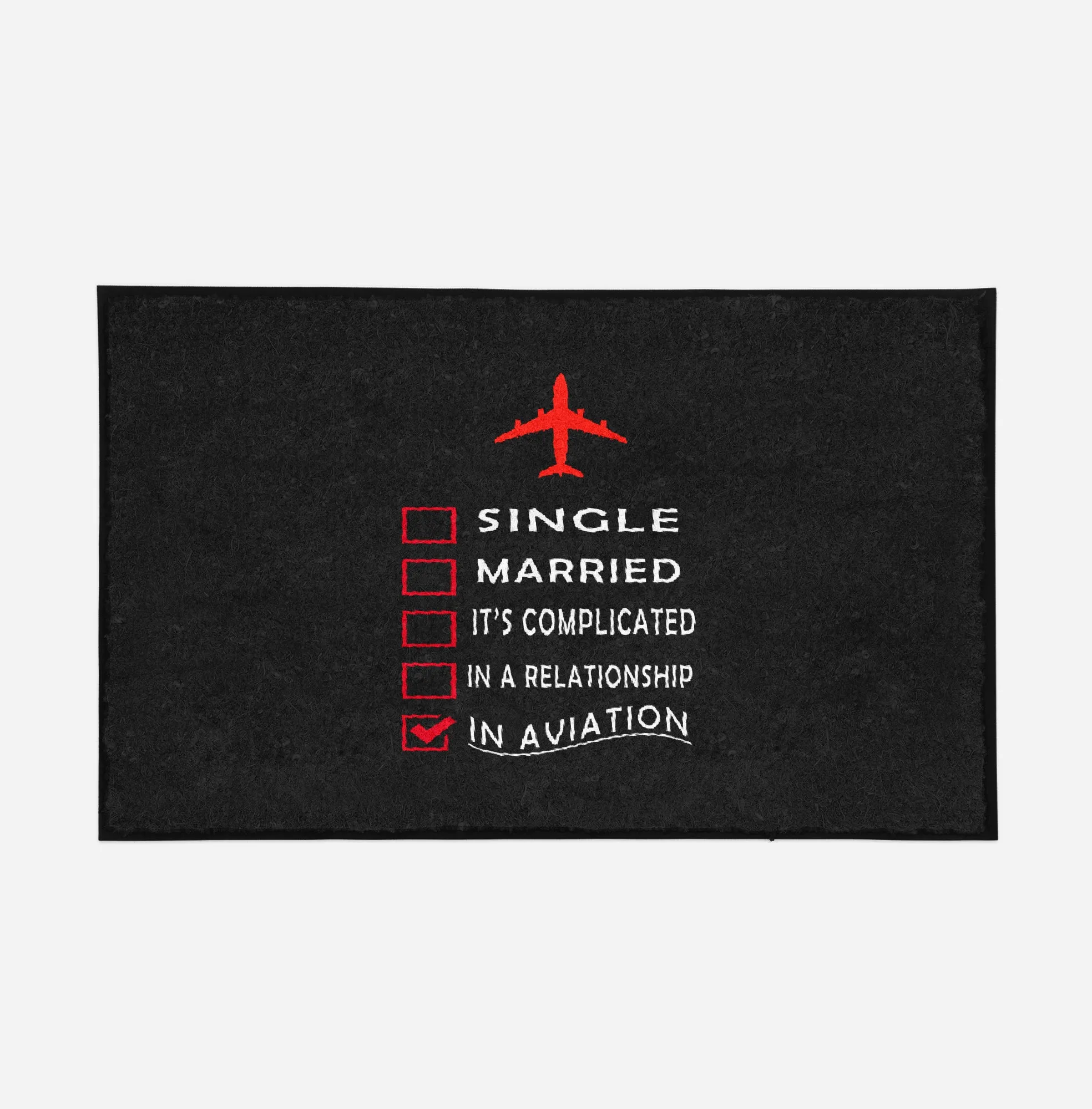 In Aviation Designed Door Mats