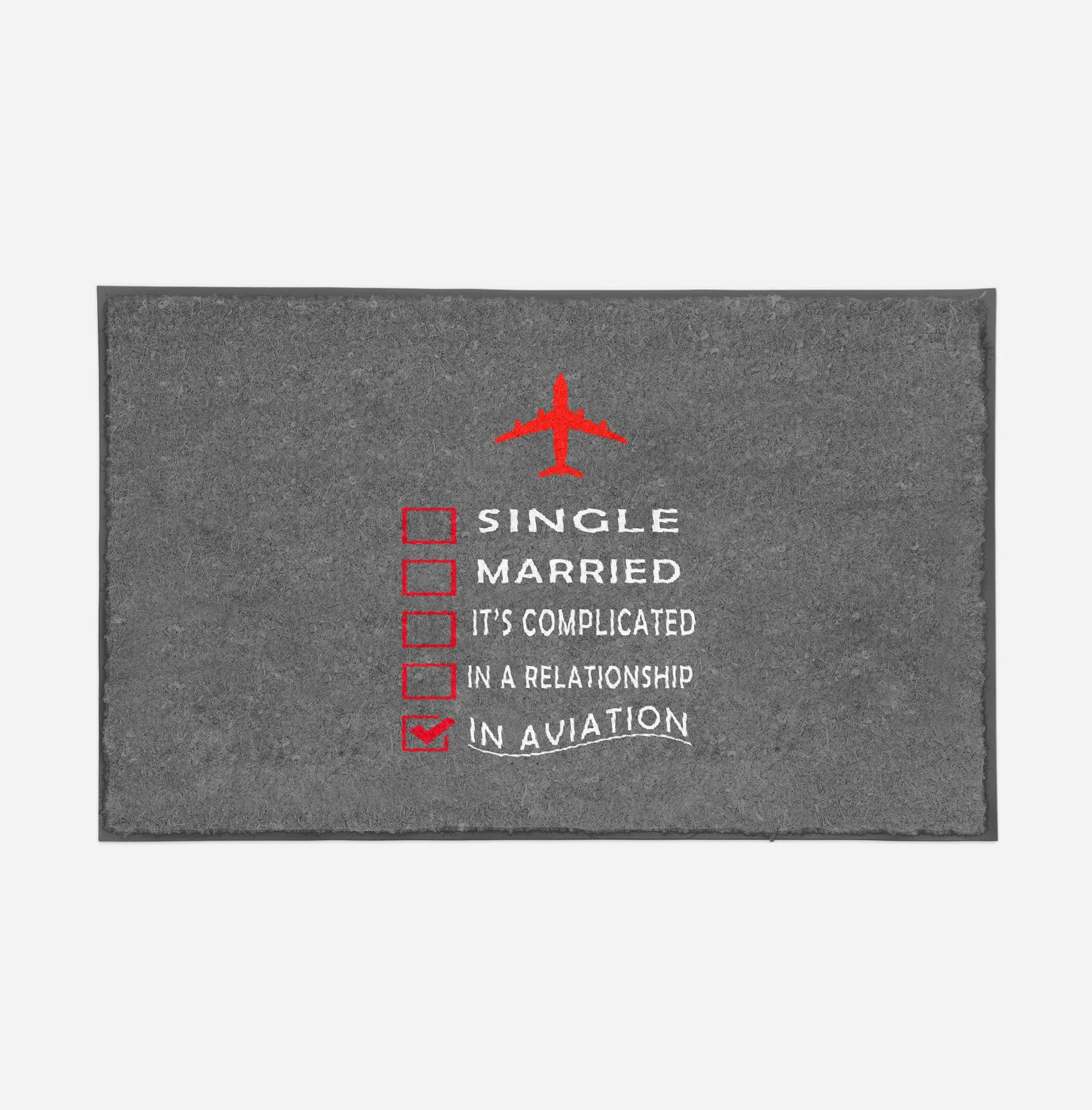 In Aviation Designed Door Mats
