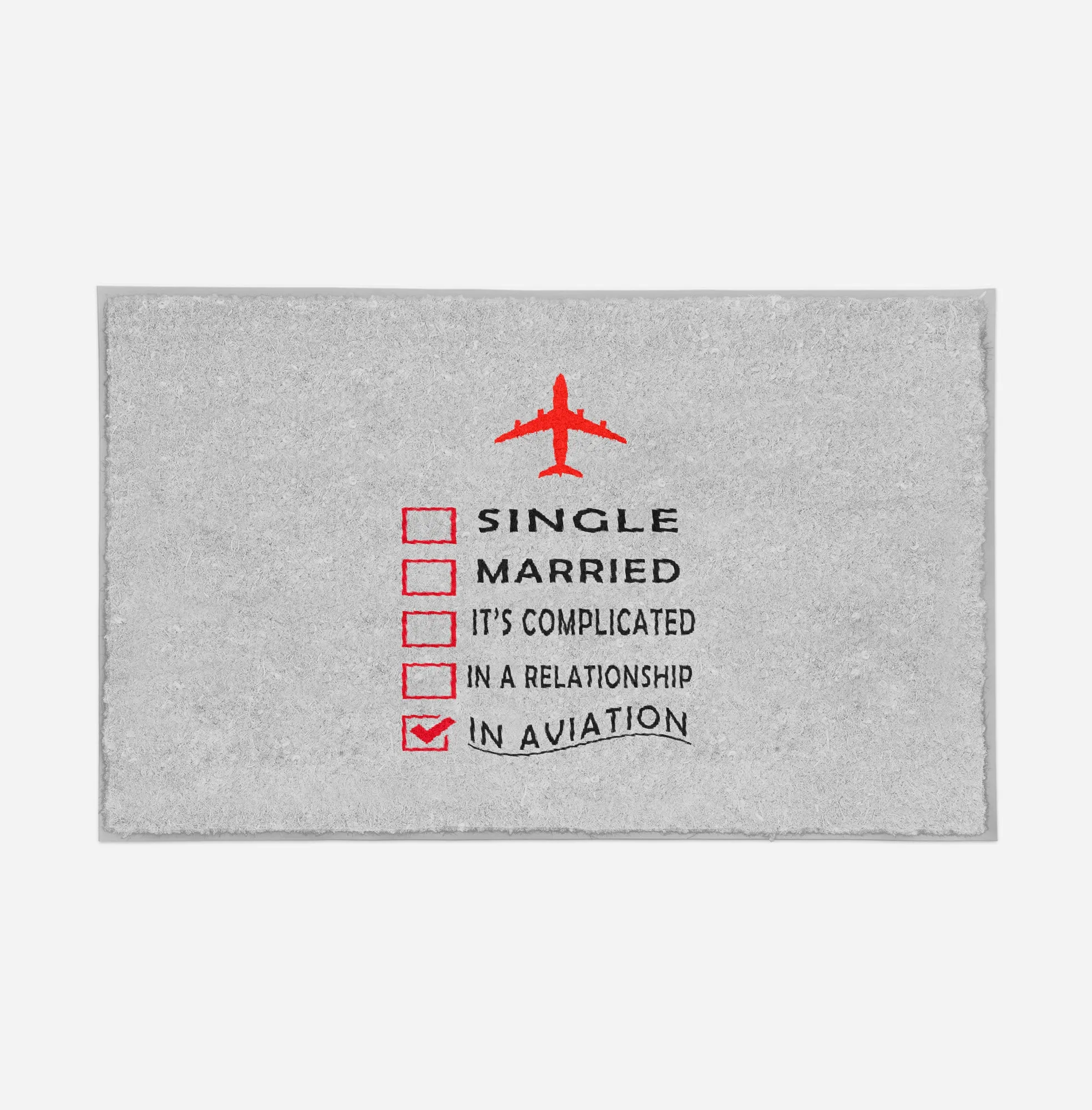 In Aviation Designed Door Mats