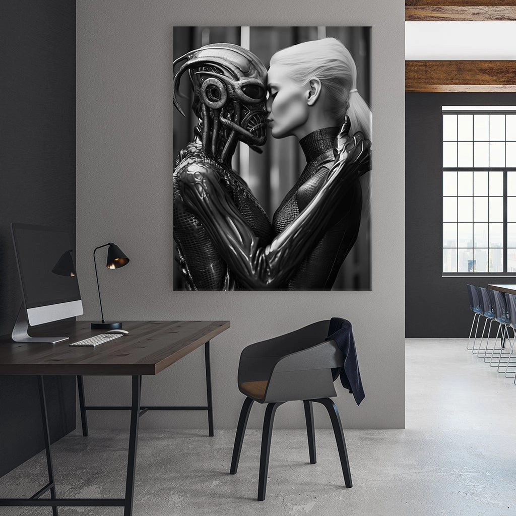 In love with an alien by Frank Daske 