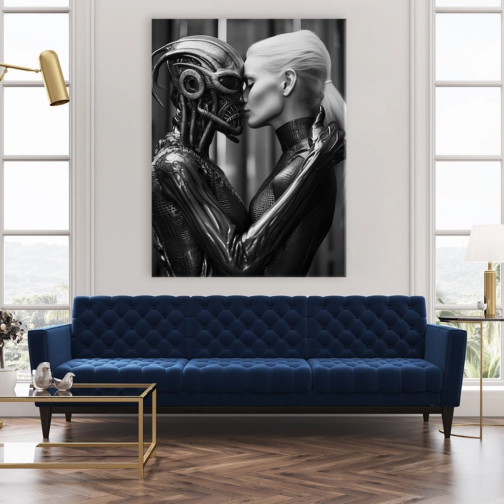 In love with an alien by Frank Daske 