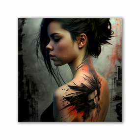 Ink Rebel framed mural artwork
