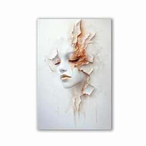 Innocence by Catill framed mural artwork