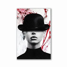Intertraded by Mr. Underdott framed mural artwork