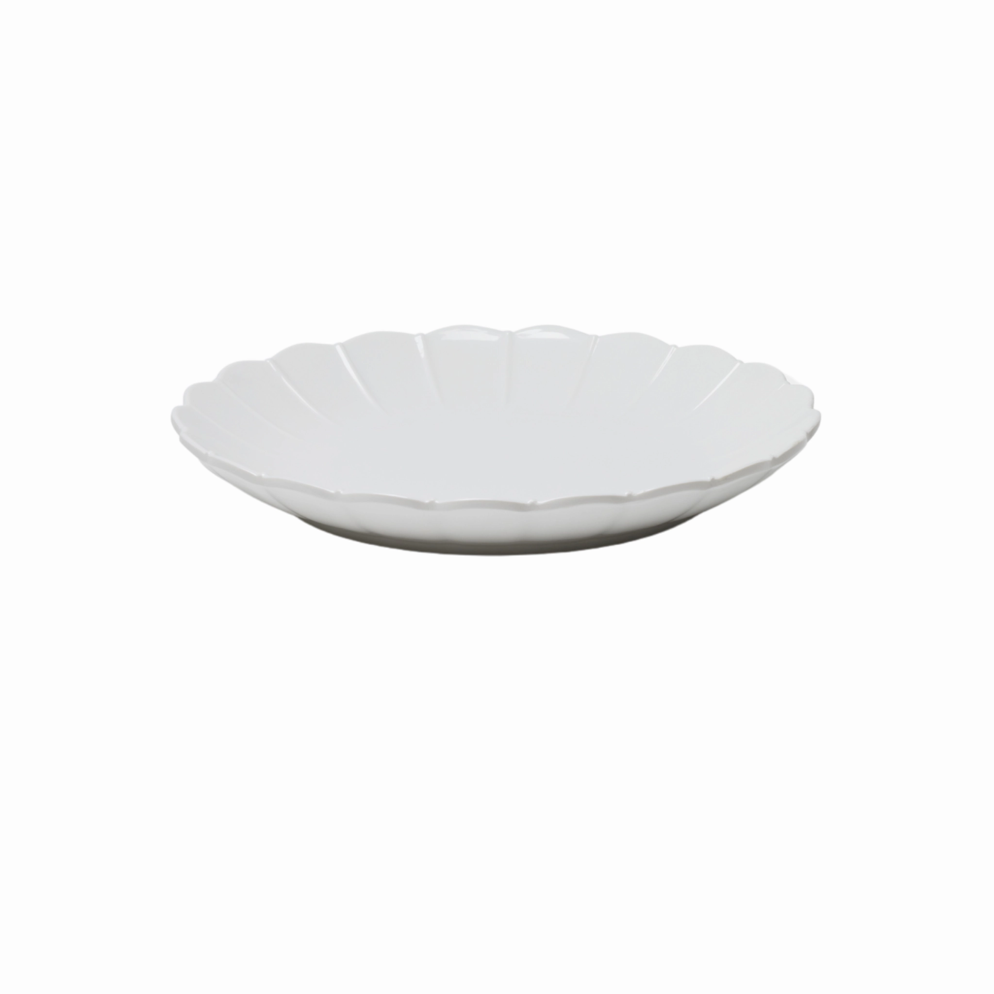 Iris Scallop Melamine Dinnerware
