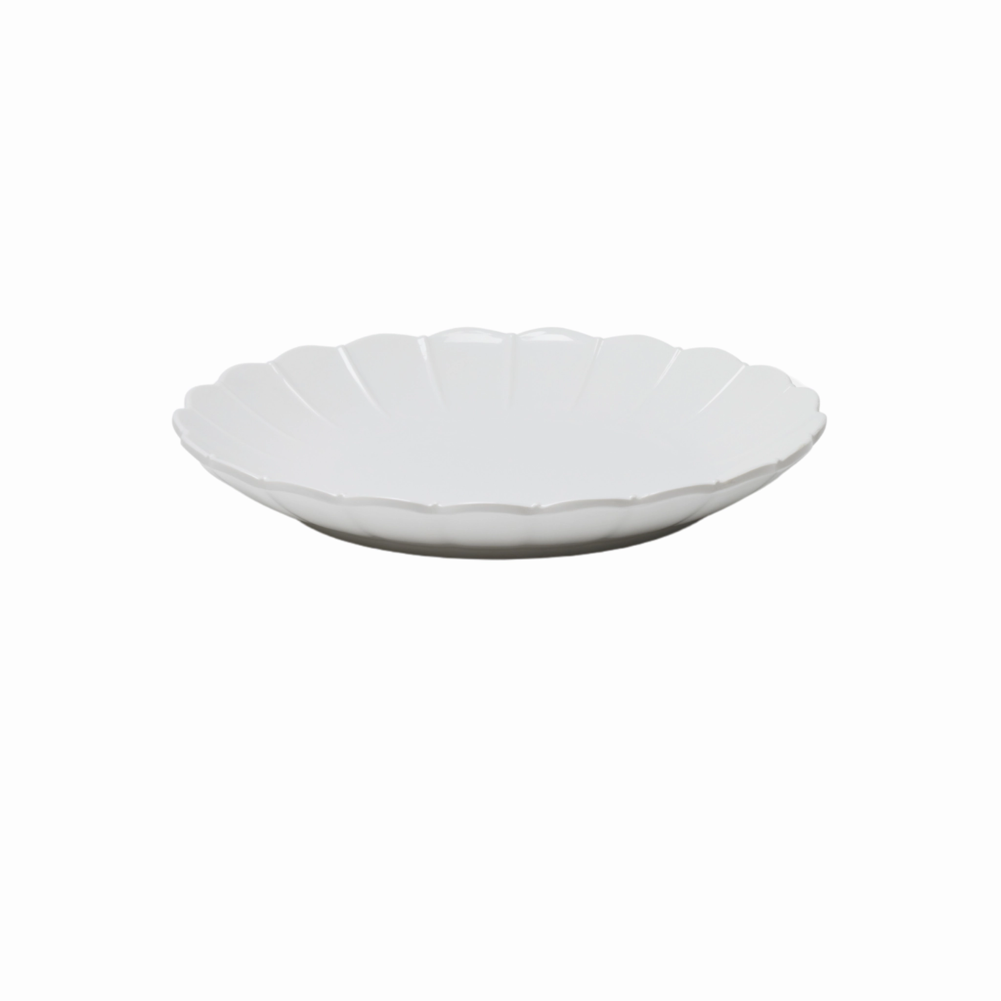 Iris Scallop Melamine Dinnerware