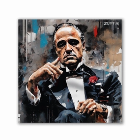 Italian Boss by Zuppini framed mural artwork