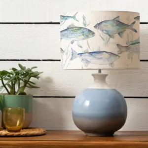 Ives Waters Eva & Neso Complete Table Lamp Sky/Marine modern fashion rug  