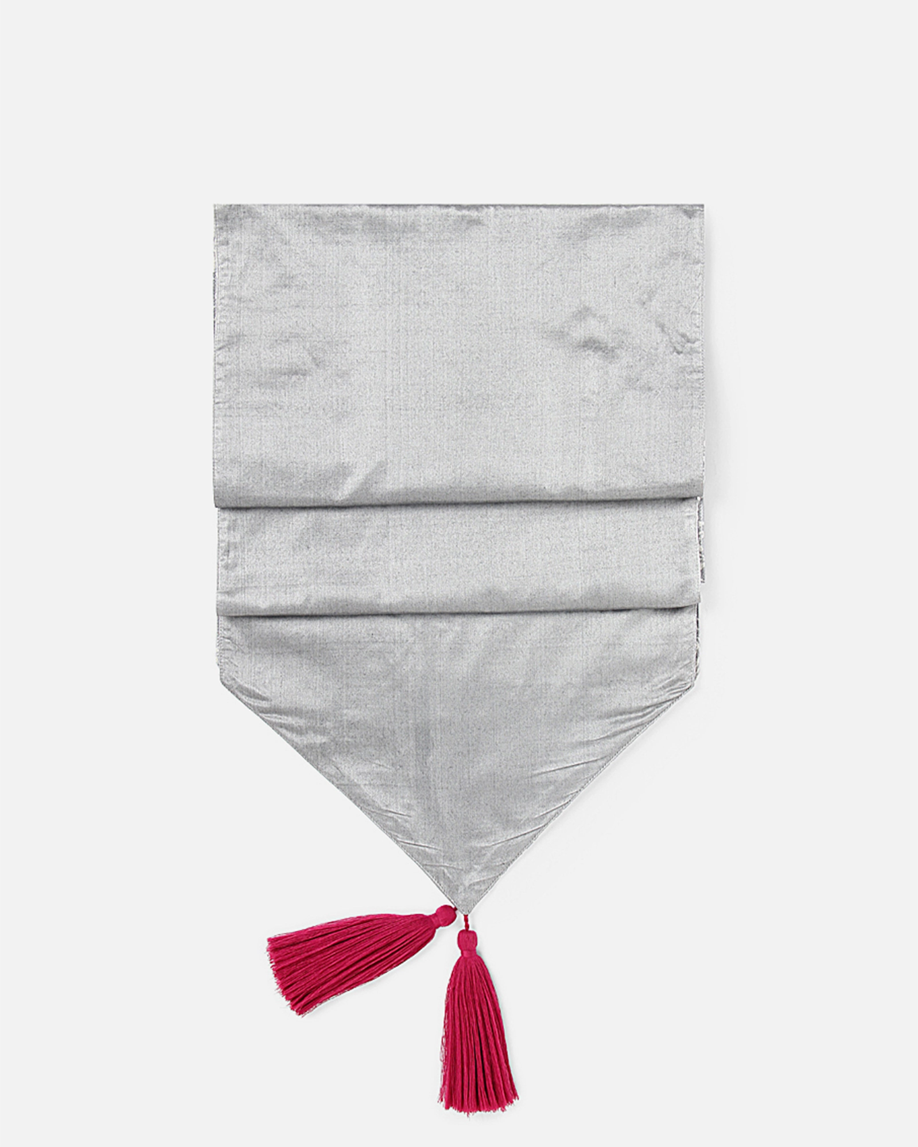 Jaal Satin Brocade Silk Table Runner