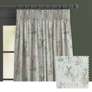Jack Rabbit Printed Made to Measure Curtains Cream modern fashion rug  