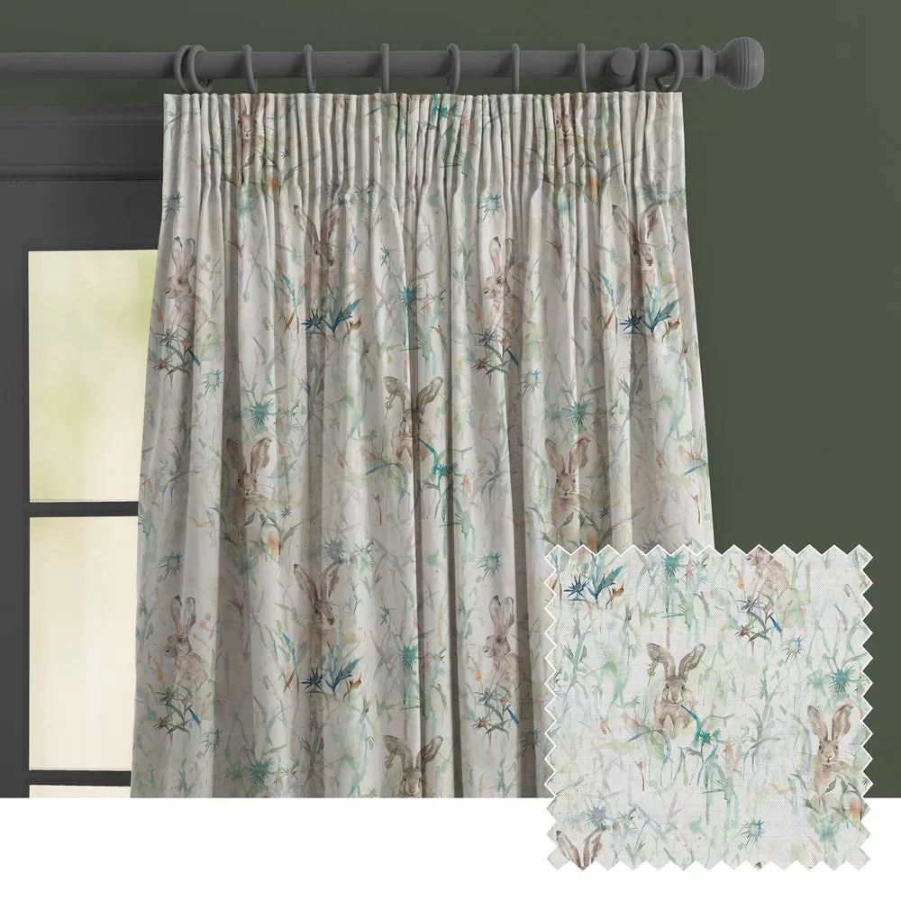 Jack Rabbit Printed Made to Measure Curtains Cream modern fashion rug  