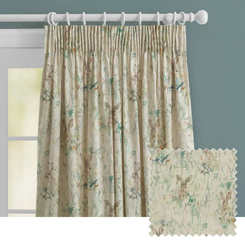 Jack Rabbit Printed Made to Measure Curtains Linen modern fashion rug  