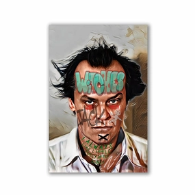 Jack Evil by Zuppini framed mural artwork