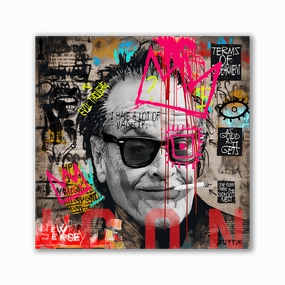 Jack King by Zuppini framed mural artwork