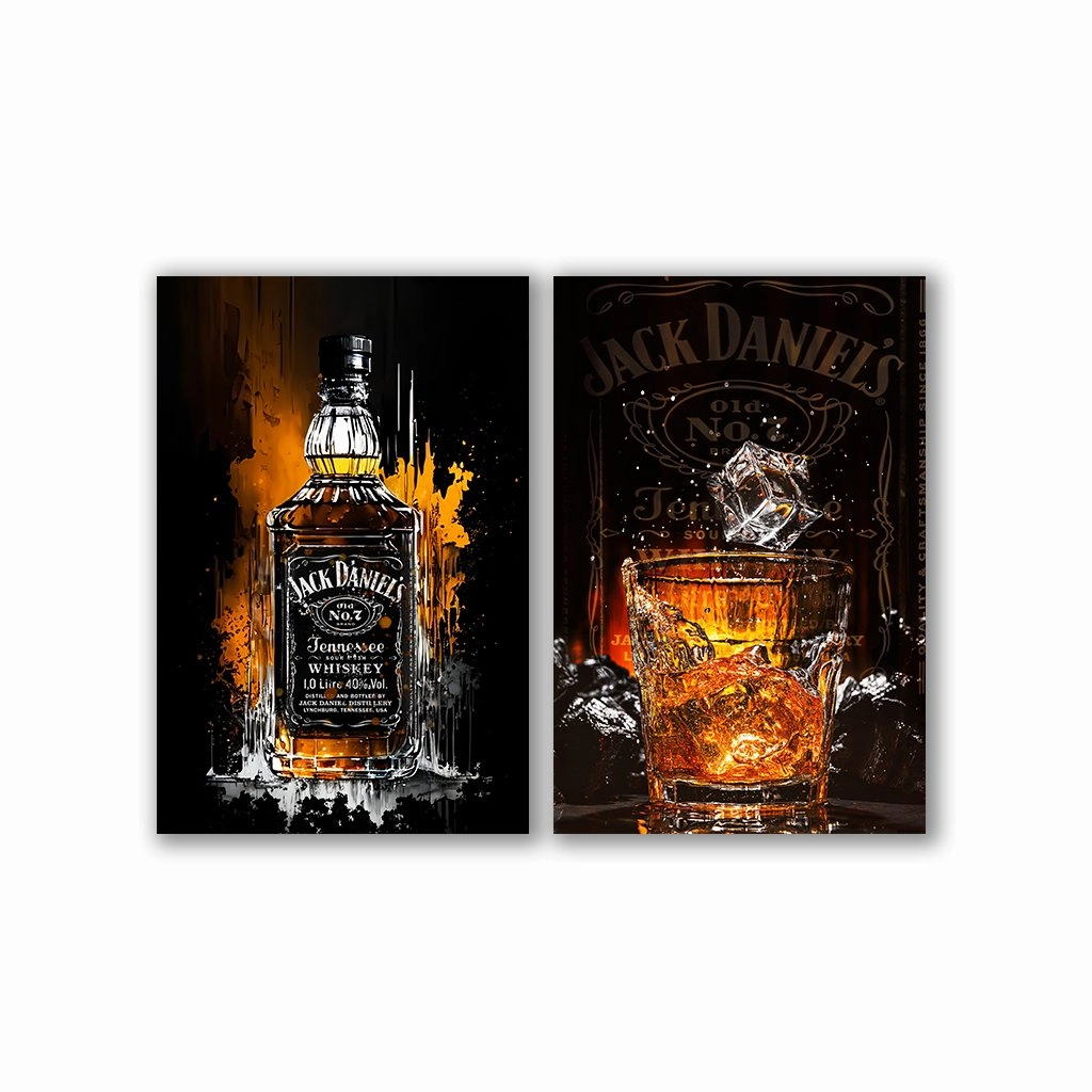 Jacky Friends - Duo by Adrian Vieriu framed mural artwork