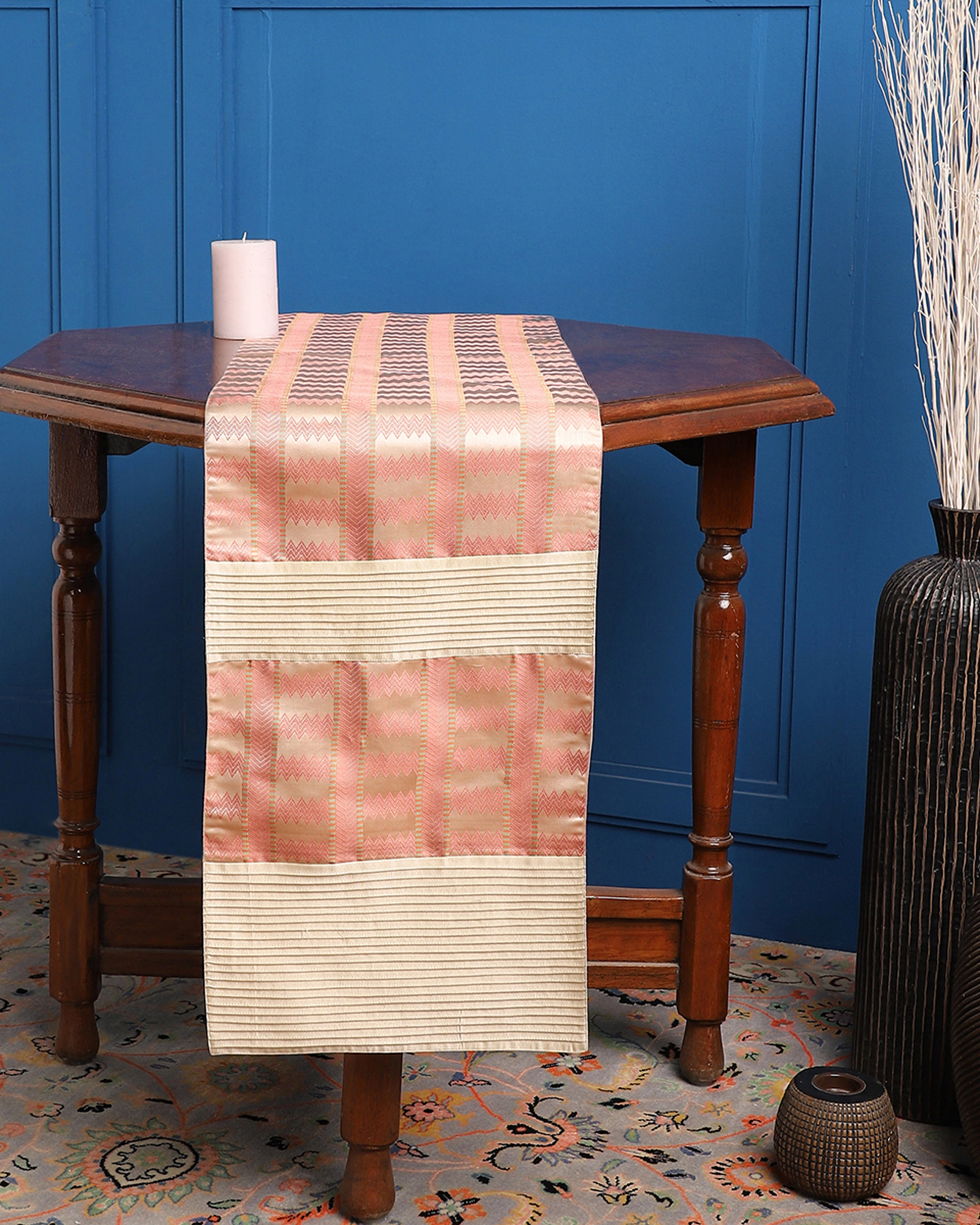 Jaga Tanchoi Silk Table Runner