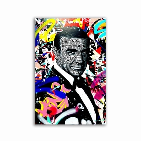 James Bond by RS Artist framed mural artwork