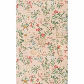 Jardin Fleuri Wallpaper in Petal paper wall covering