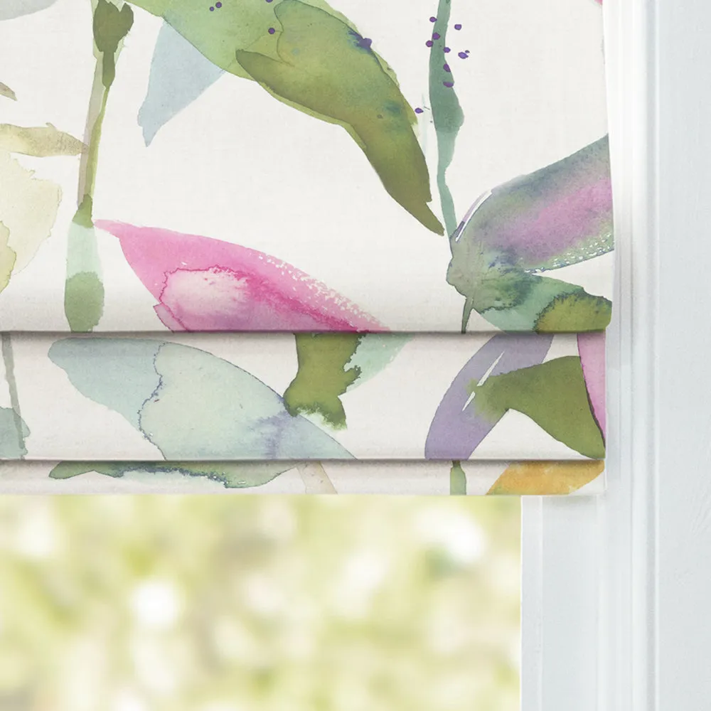 Jarvis Printed Cotton Made to Measure Roman Blinds Summer