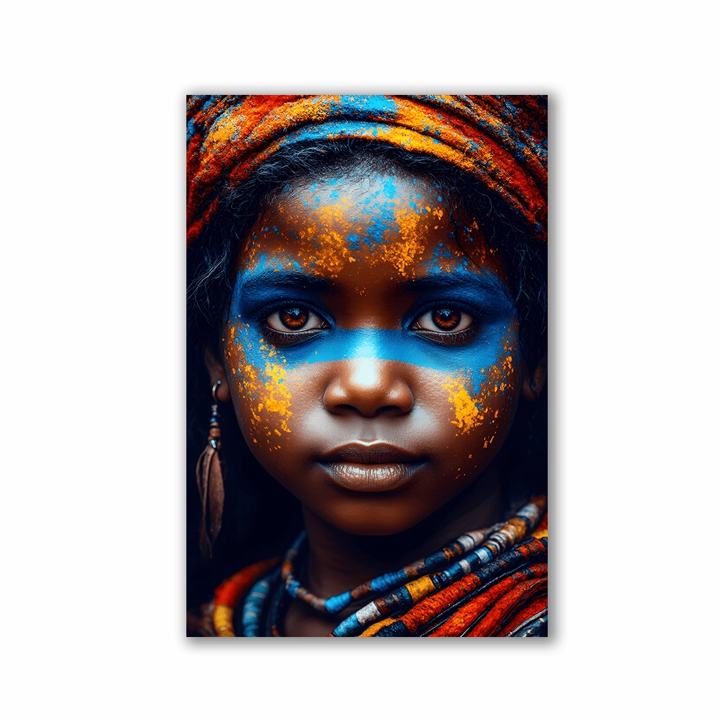 Jayanna by Dj-vu framed mural artwork